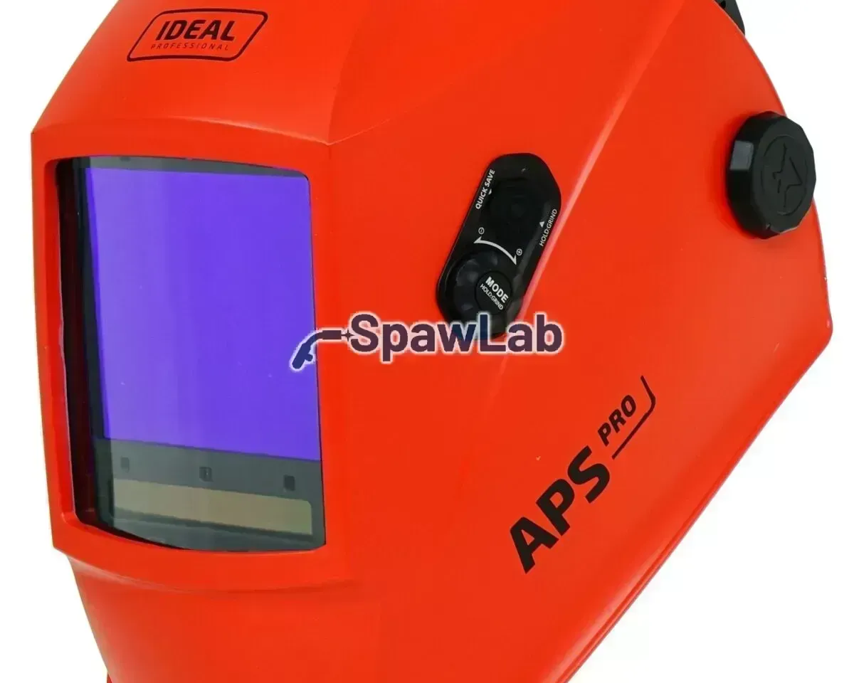Ideal Auto-darkening helmet APS Pro 999D-AMS+ RED MATT TrueColour
