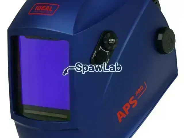 Ideal APS Pro X99CD-AMS+ BLUE MATT TrueColour automatischer Schweißhelm
