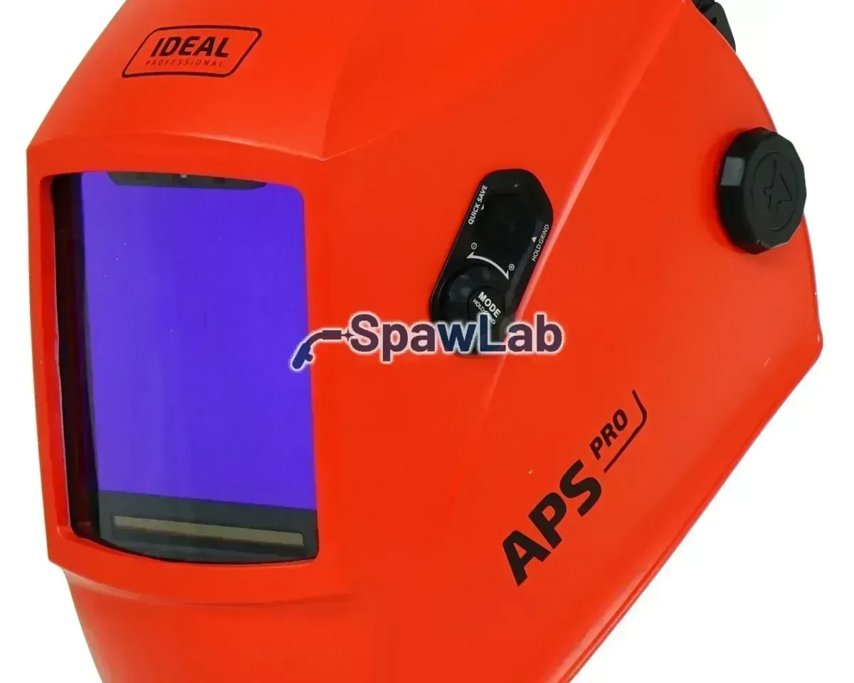 Ideal APS Pro X99CD-AMS+ RED MATT TrueColour auto-darkening welding helmet