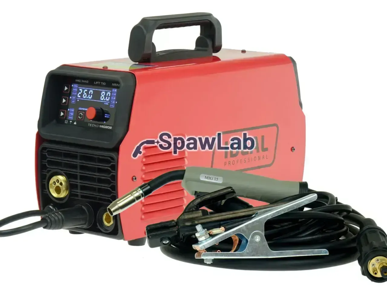 Ideal Tecno MIG 202 LED MIG/TIG/MMA Synergic