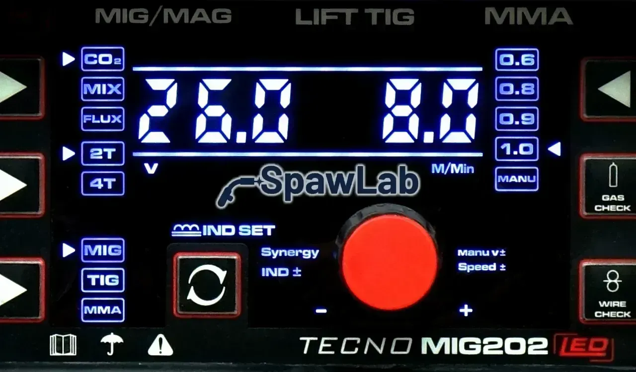 Ideal Tecno MIG 202 LED MIG/TIG/MMA Synergic, Bild 4