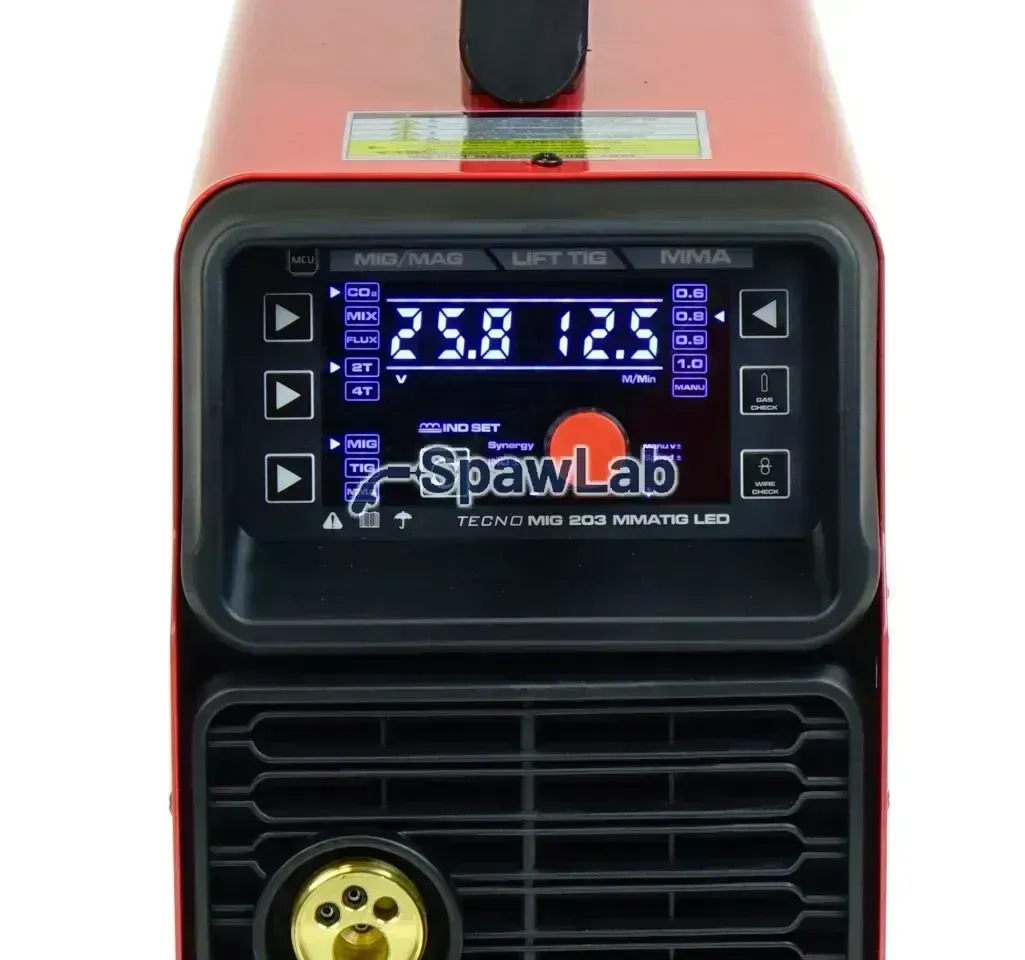 Ideal Tecno MIG 203 LED MIG/TIG/MMA Synergic + TIG ACX, photo 3