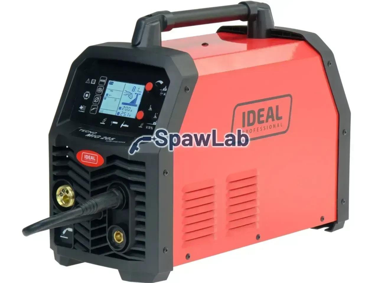 Ideal Tecno MIG 205 LCD MIG/TIG/MMA Synergic 4×4, photo 2