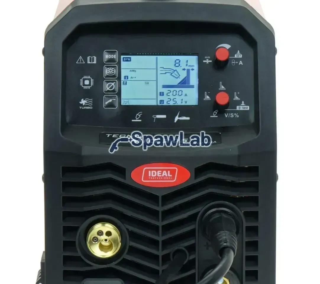 Ideal Tecno MIG 205 LCD MIG/TIG/MMA Synergic 4×4, photo 4
