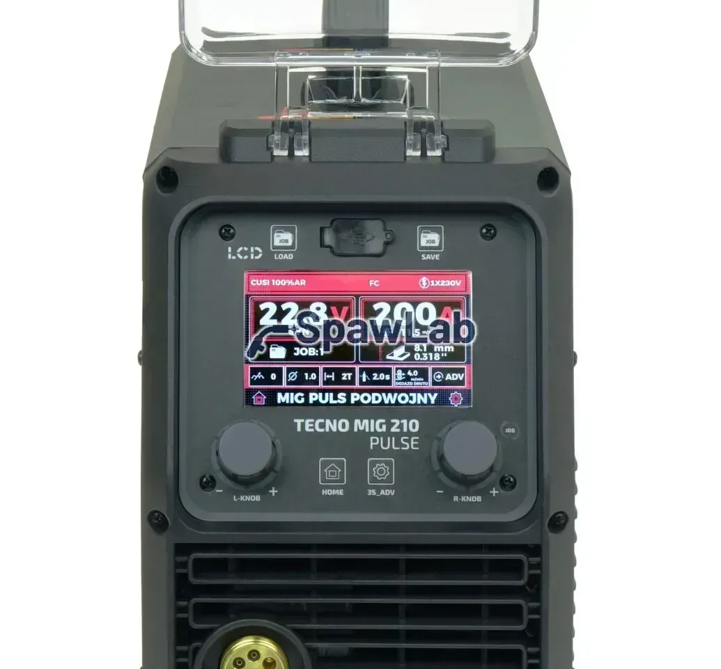 Ideal Tecno MIG 210 Pulse LCD Black Series 4x4, Bild 5