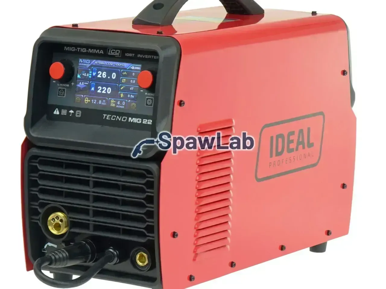 Ideal Tecno MIG 222 LCD MIG/TIG/MMA Synergic VRD ALU, Bild 2