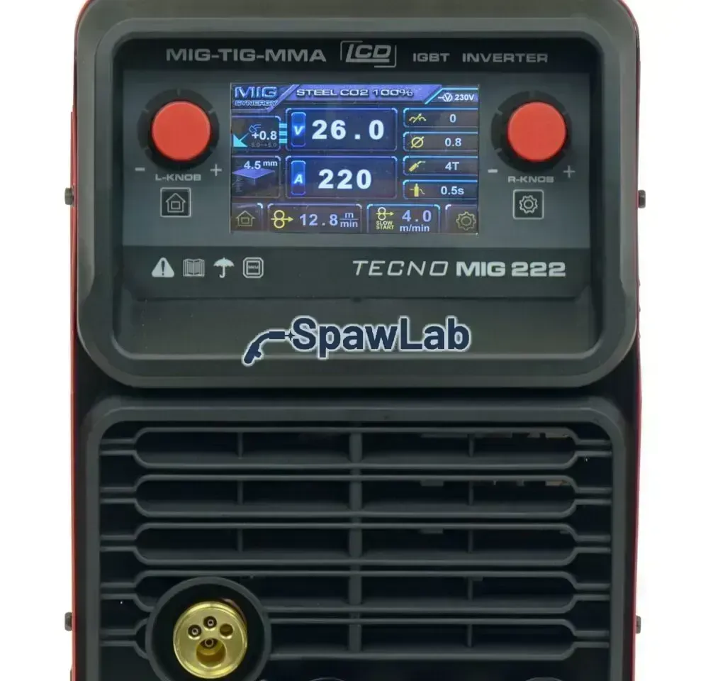 Ideal Tecno MIG 222 LCD MIG/TIG/MMA Synergic VRD ALU, Bild 3