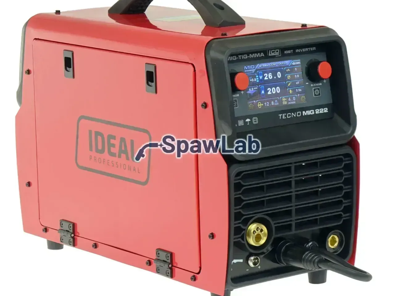Ideal Tecno MIG 222 LCD MIG/TIG/MMA Synergic VRD ALU, Bild 5