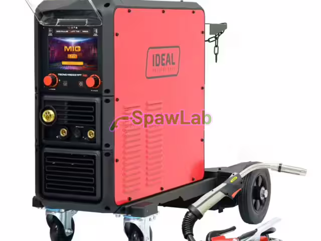 Ideal Tecno MIG 337 Pulse Synergic LCD + wózek