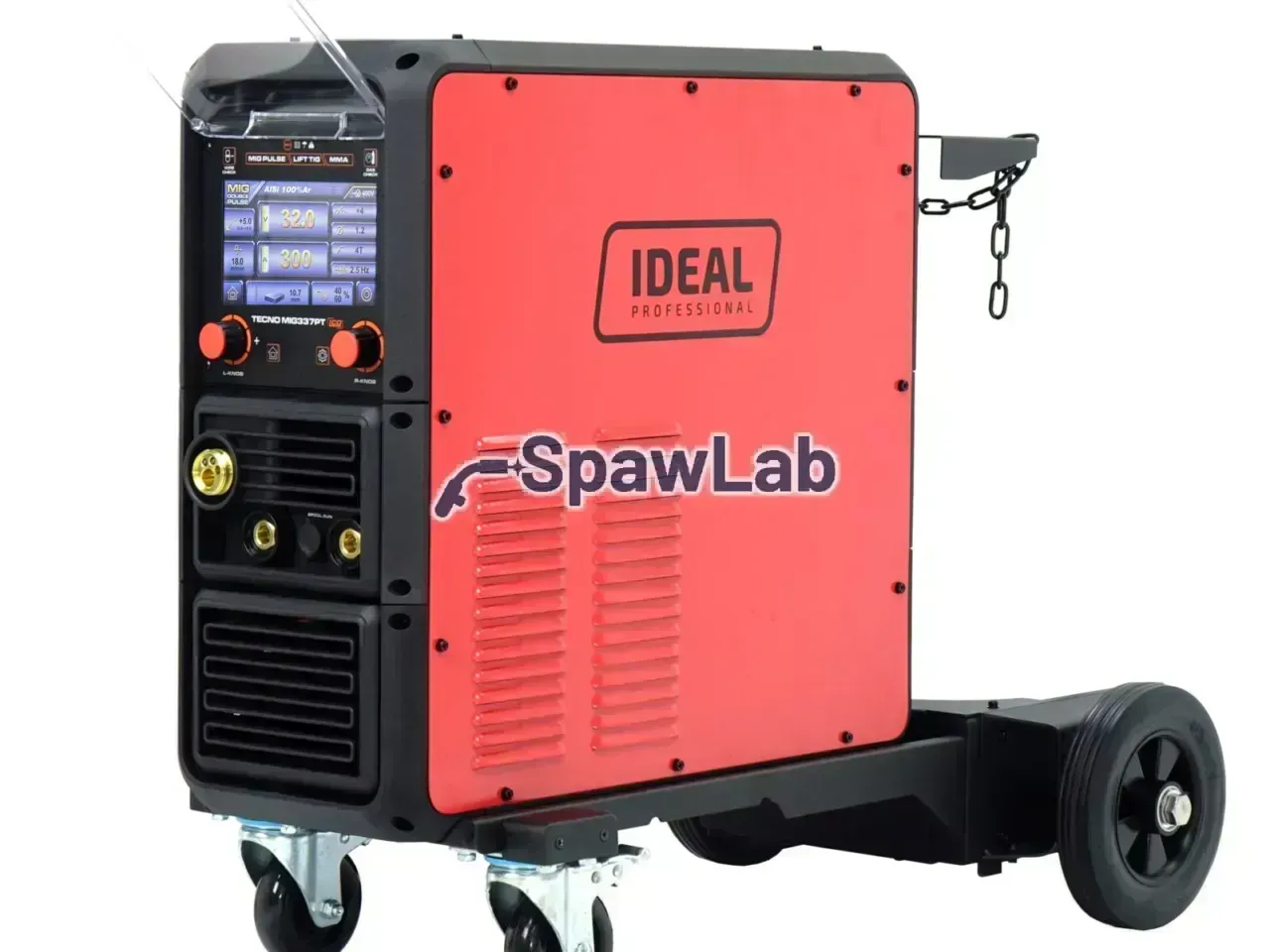 Ideal Tecno MIG 337 Pulse Synergic LCD + trolley, photo 2