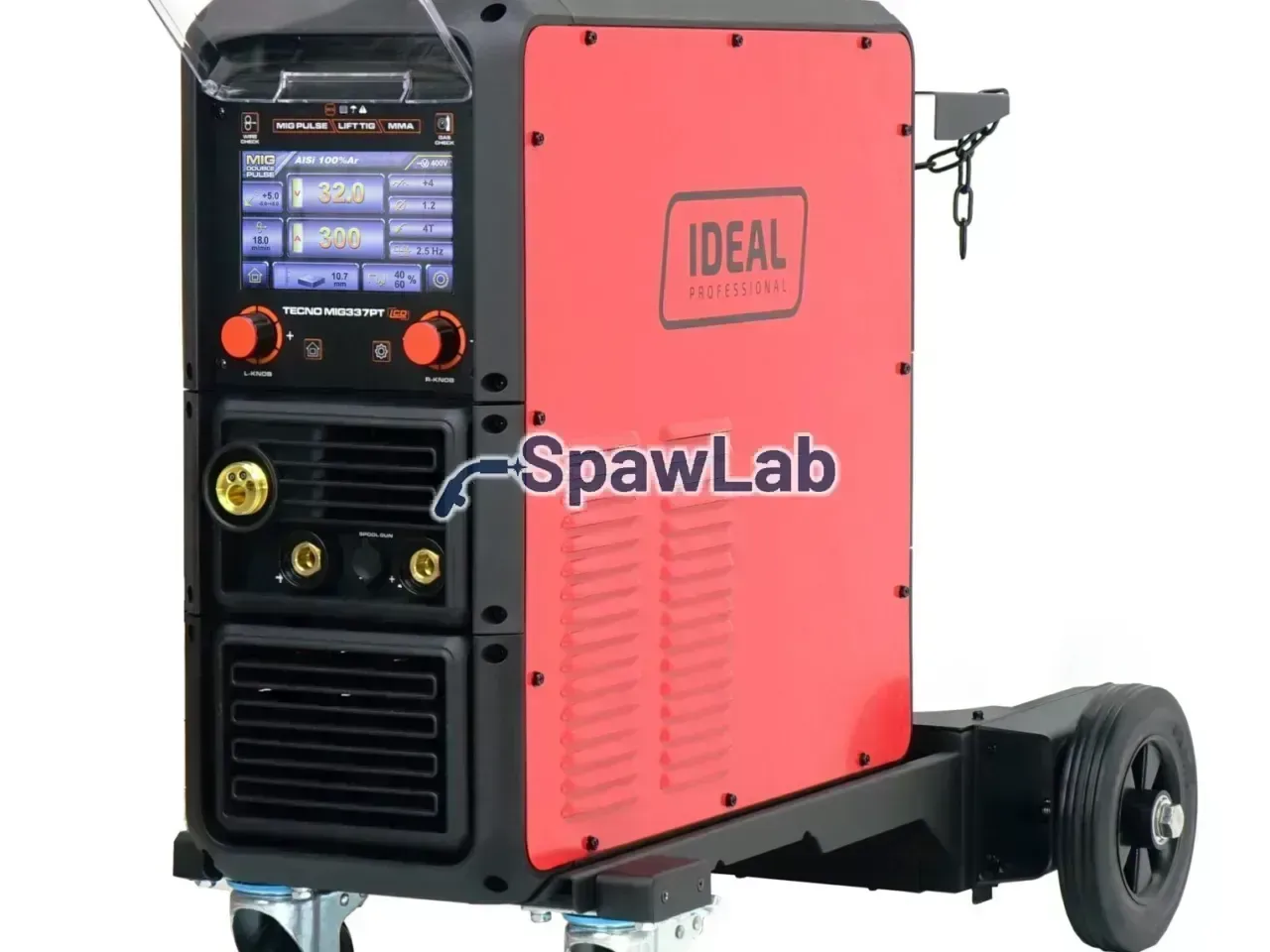 Ideal Tecno MIG 337 Pulse Synergic LCD + trolley, photo 3