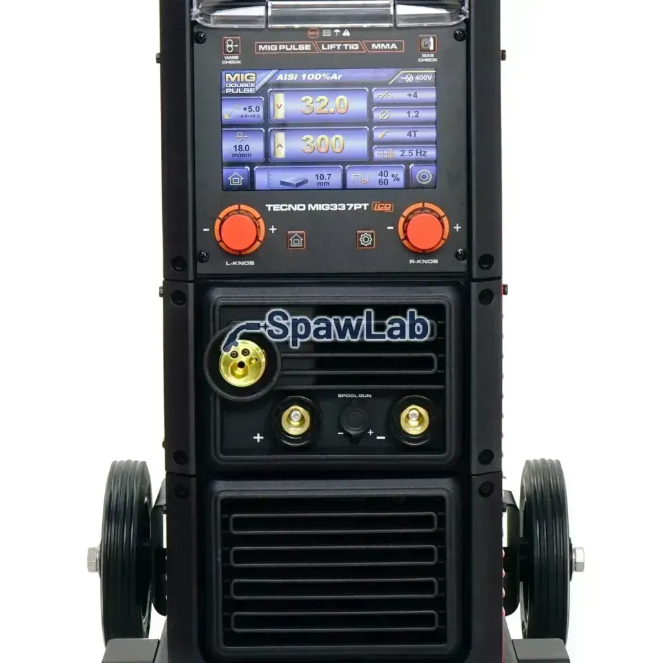 Ideal Tecno MIG 337 Pulse Synergic LCD + trolley, photo 4