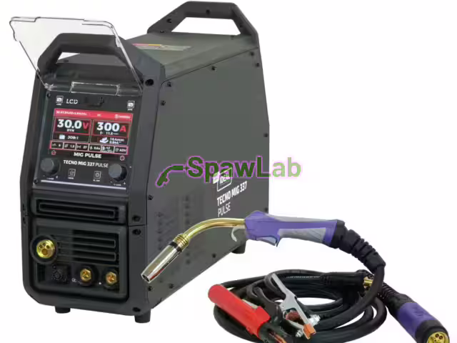 Ideal Tecno MIG 337P Pulse LCD Black Series 4x4
