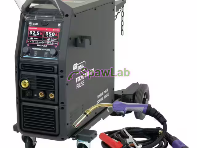 Ideal Tecno MIG 377PT Pulse LCD Black Series 4x4