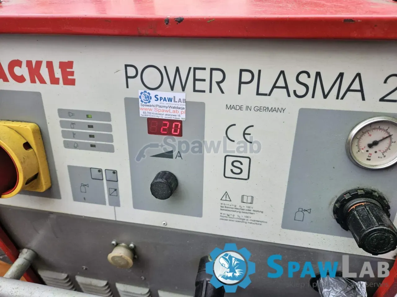 Jäckle Power Plasma 2 210A, used plasma cutter, photo 6