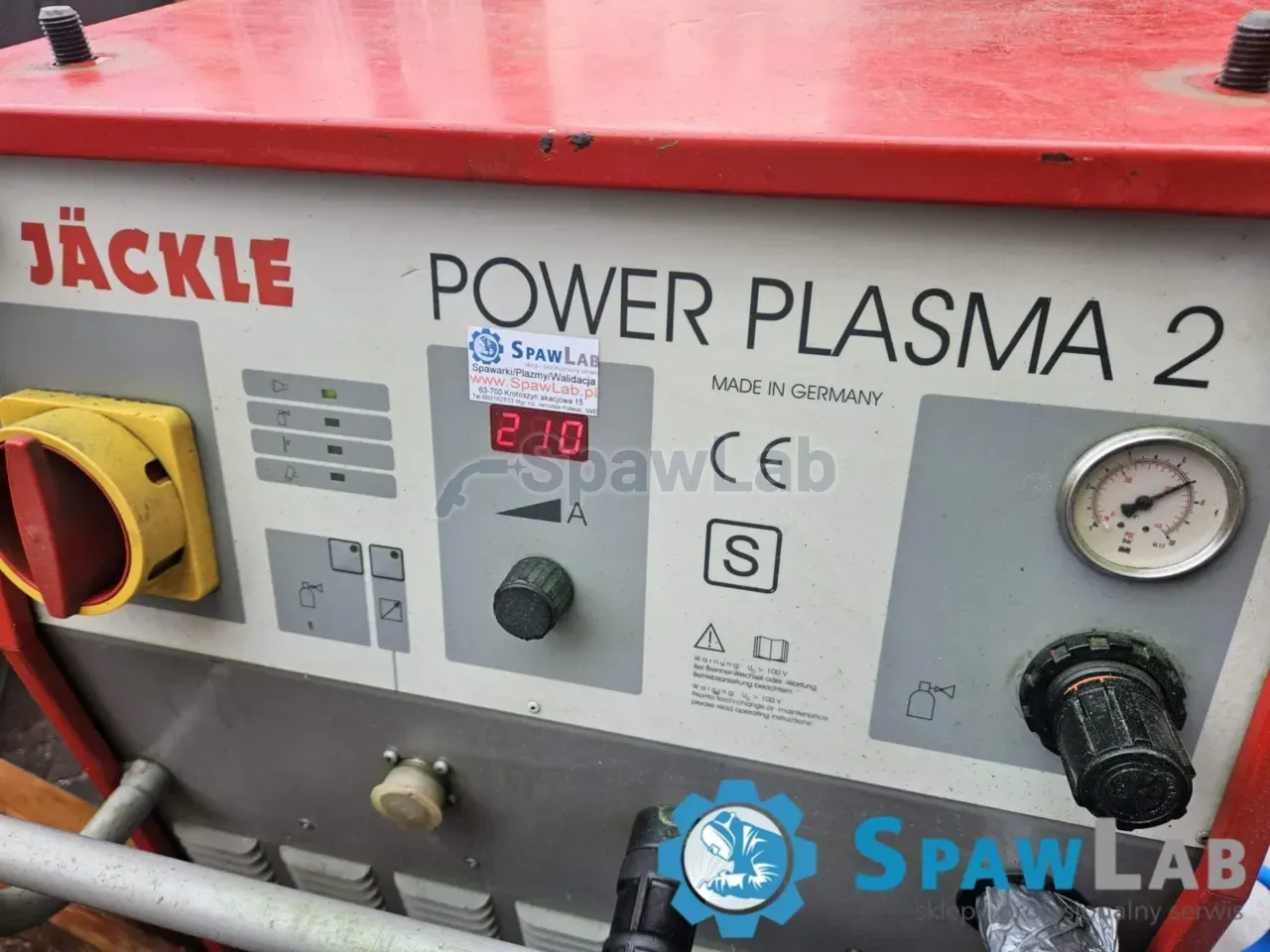 Jäckle Power Plasma 2 210A, used plasma cutter, photo 7