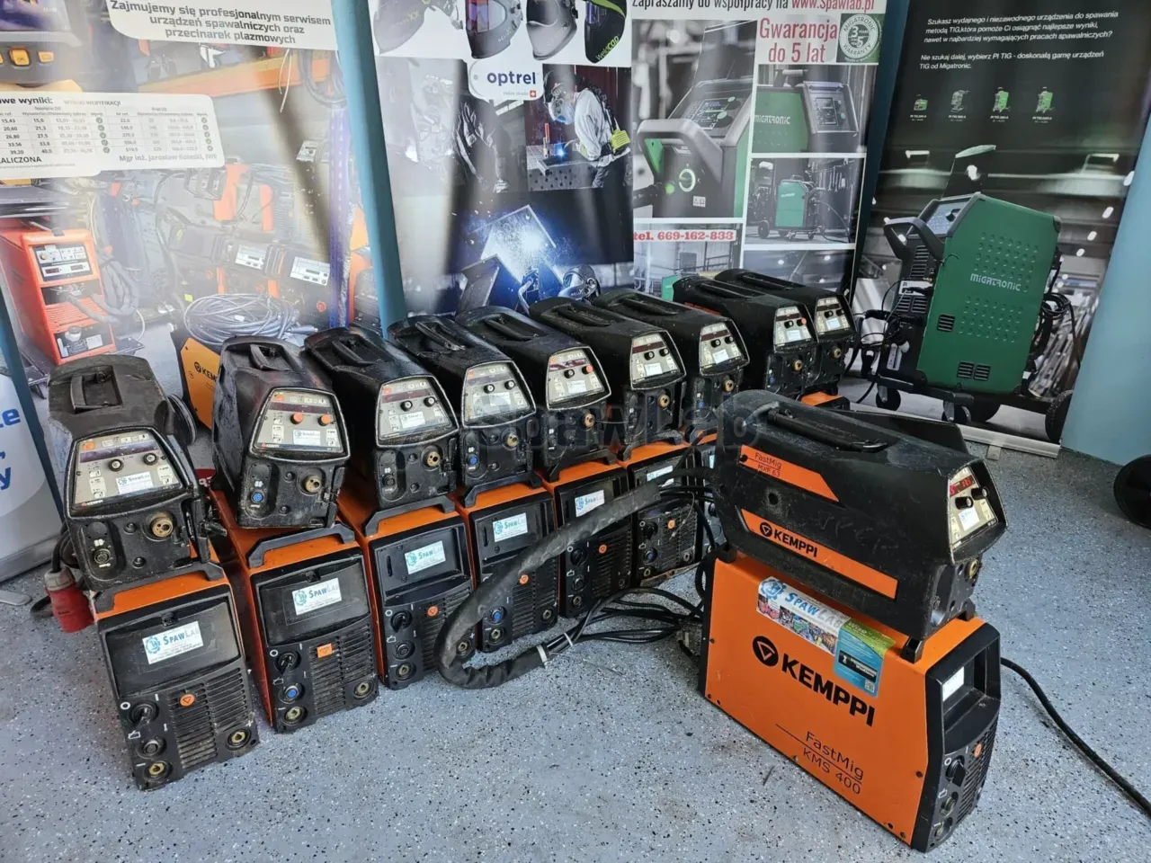 Kemppi FastMig KMS 400 / M420, used MIG/MAG welder, photo 2
