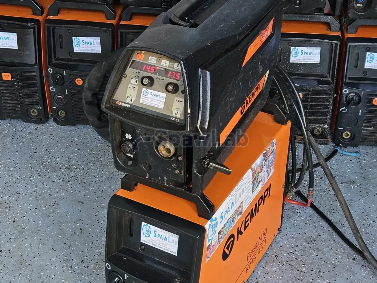 Kemppi FastMig KMS 400 / M420, used MIG/MAG welder, photo 5
