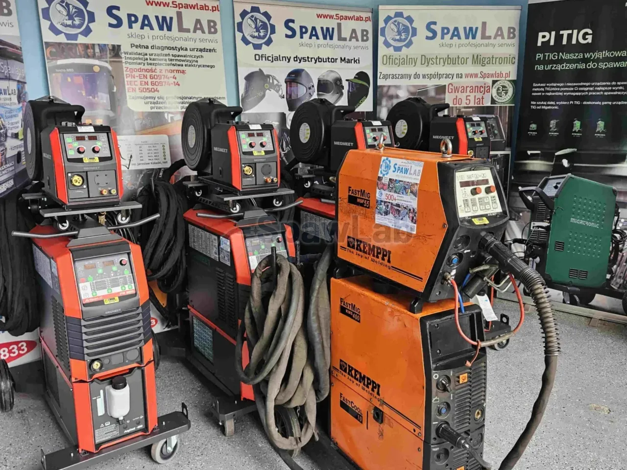 Kemppi Fastmig KMS 400, used MIG/MAG welder