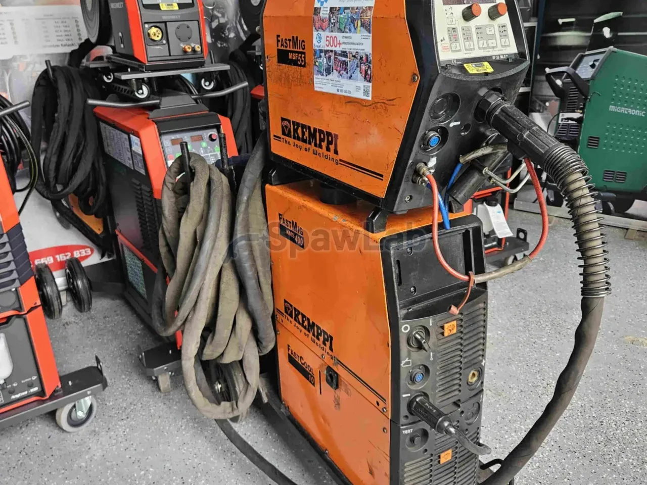 Kemppi Fastmig KMS 400, used MIG/MAG welder, photo 2