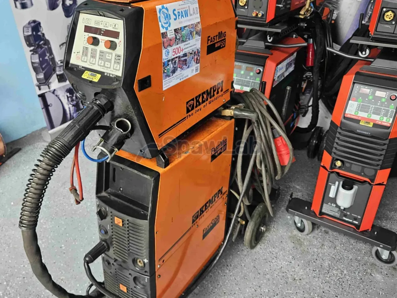 Kemppi Fastmig KMS 400, used MIG/MAG welder, photo 5