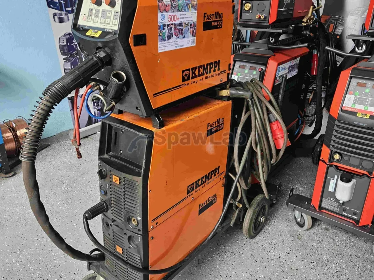 Kemppi Fastmig KMS 400, used MIG/MAG welder, photo 9