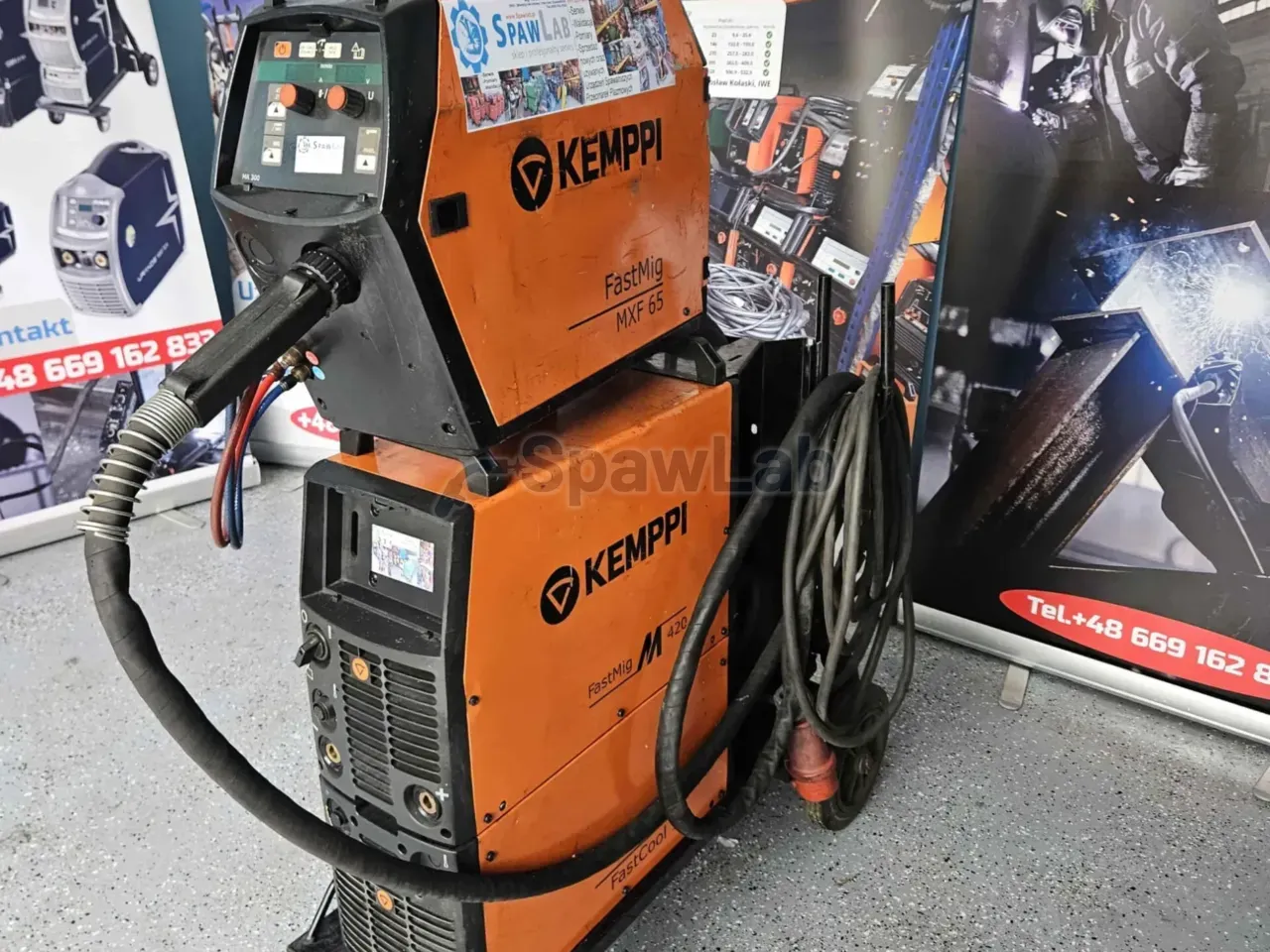 Kemppi FastMig M420, gebrauchtes MIG/MAG-Schweißgerät