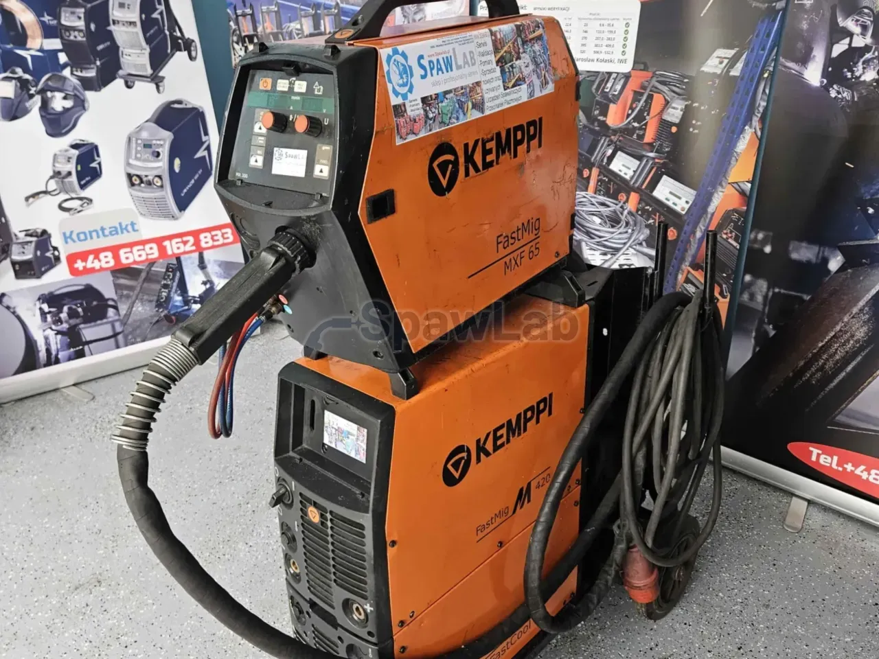 Kemppi FastMig M420, gebrauchtes MIG/MAG-Schweißgerät, Bild 3
