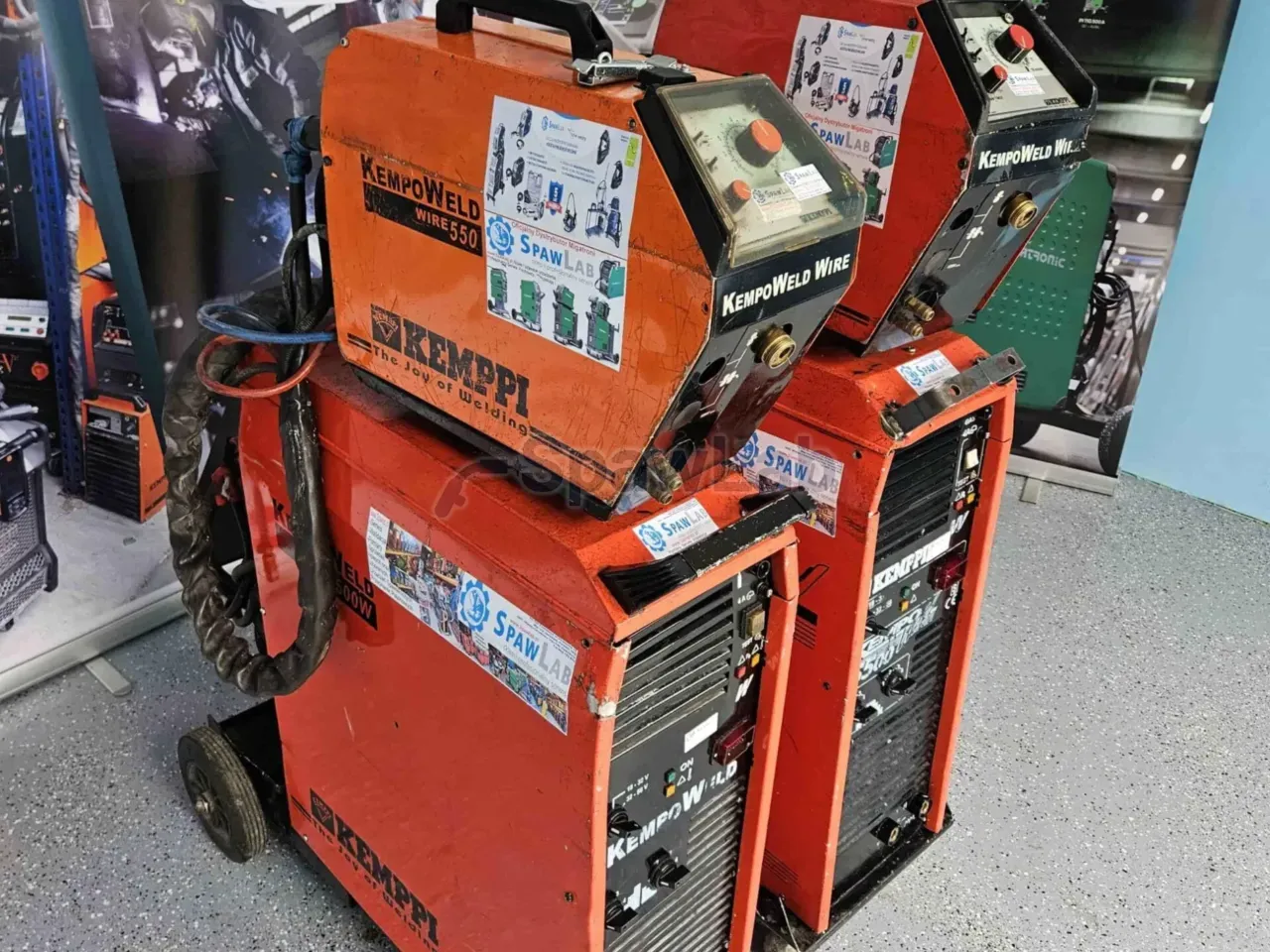 Kemppi Kempoweld 5500W, gebrauchtes MIG/MAG-Schweißgerät, Bild 10