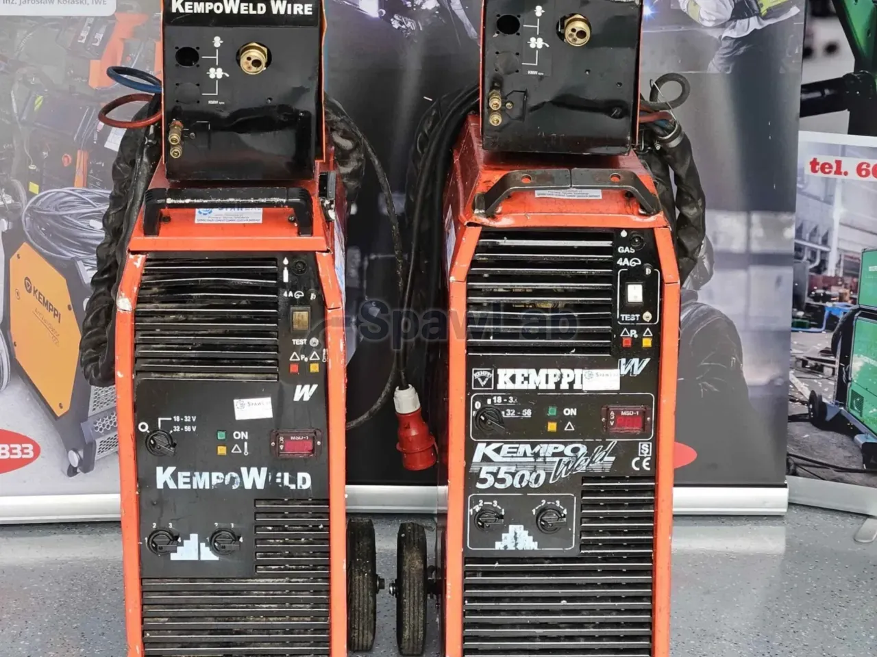 Kemppi Kempoweld 5500W, gebrauchtes MIG/MAG-Schweißgerät, Bild 3