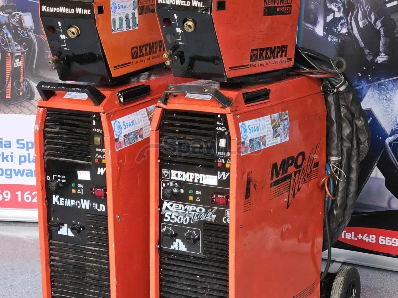 Kemppi Kempoweld 5500W, gebrauchtes MIG/MAG-Schweißgerät, Bild 4