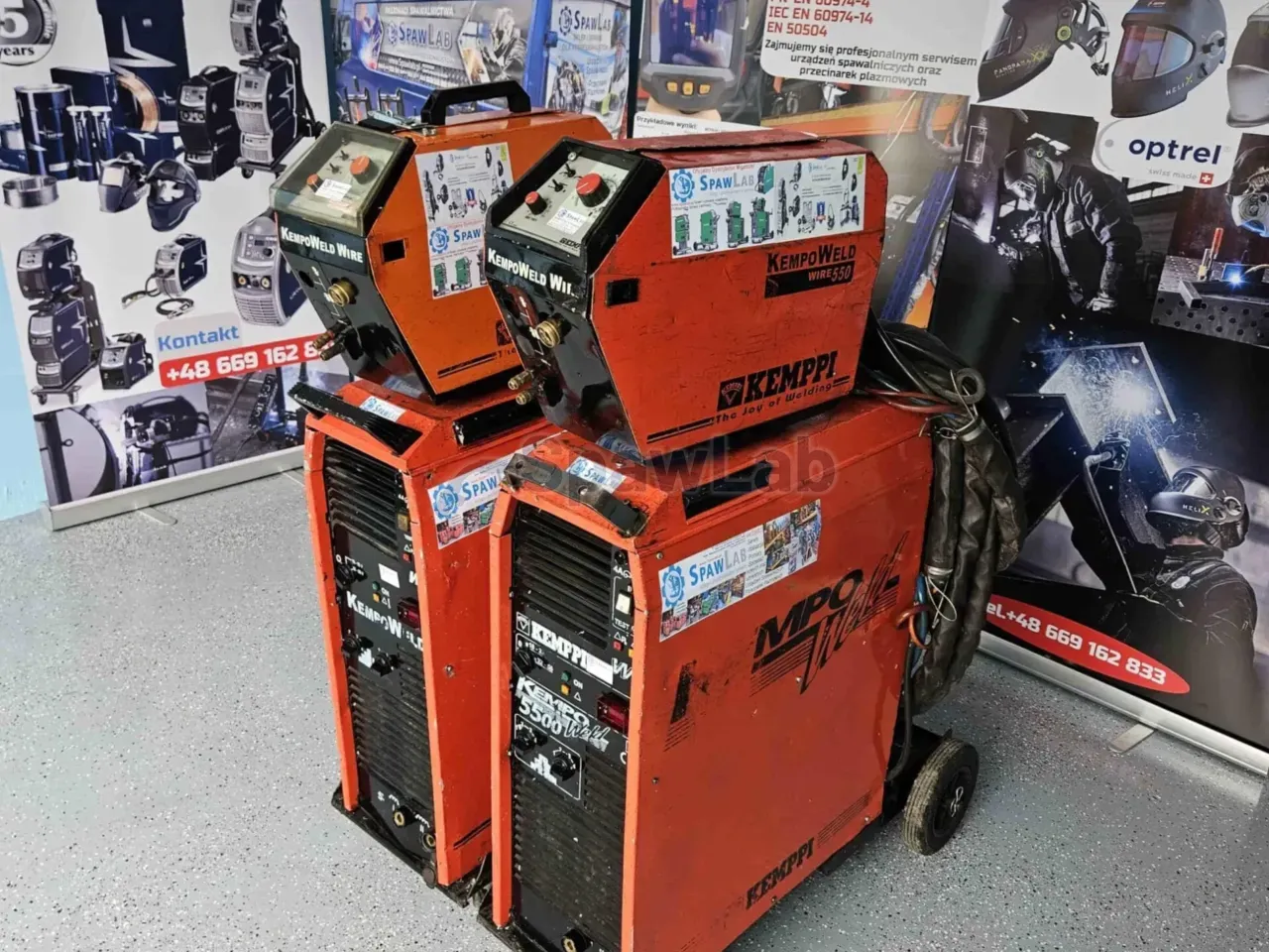 Kemppi Kempoweld 5500W, gebrauchtes MIG/MAG-Schweißgerät, Bild 5