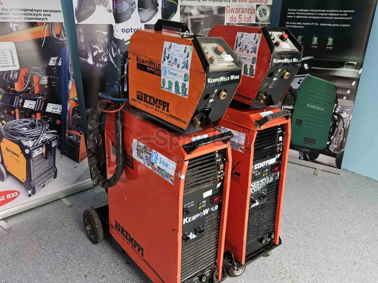 Kemppi Kempoweld 5500W, gebrauchtes MIG/MAG-Schweißgerät, Bild 9