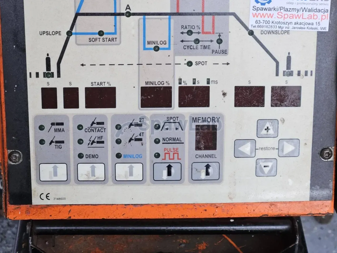Kemppi Pro 3000 Tig, gebrauchtes WIG-Schweißgerät, Bild 4