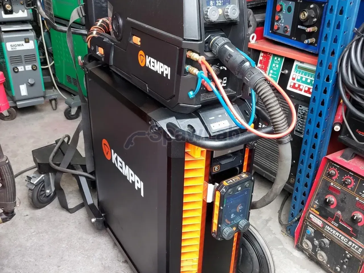 Kemppi X8 600A Doppelpuls, gebrauchtes MIG/MAG-Schweißgerät, Bild 2