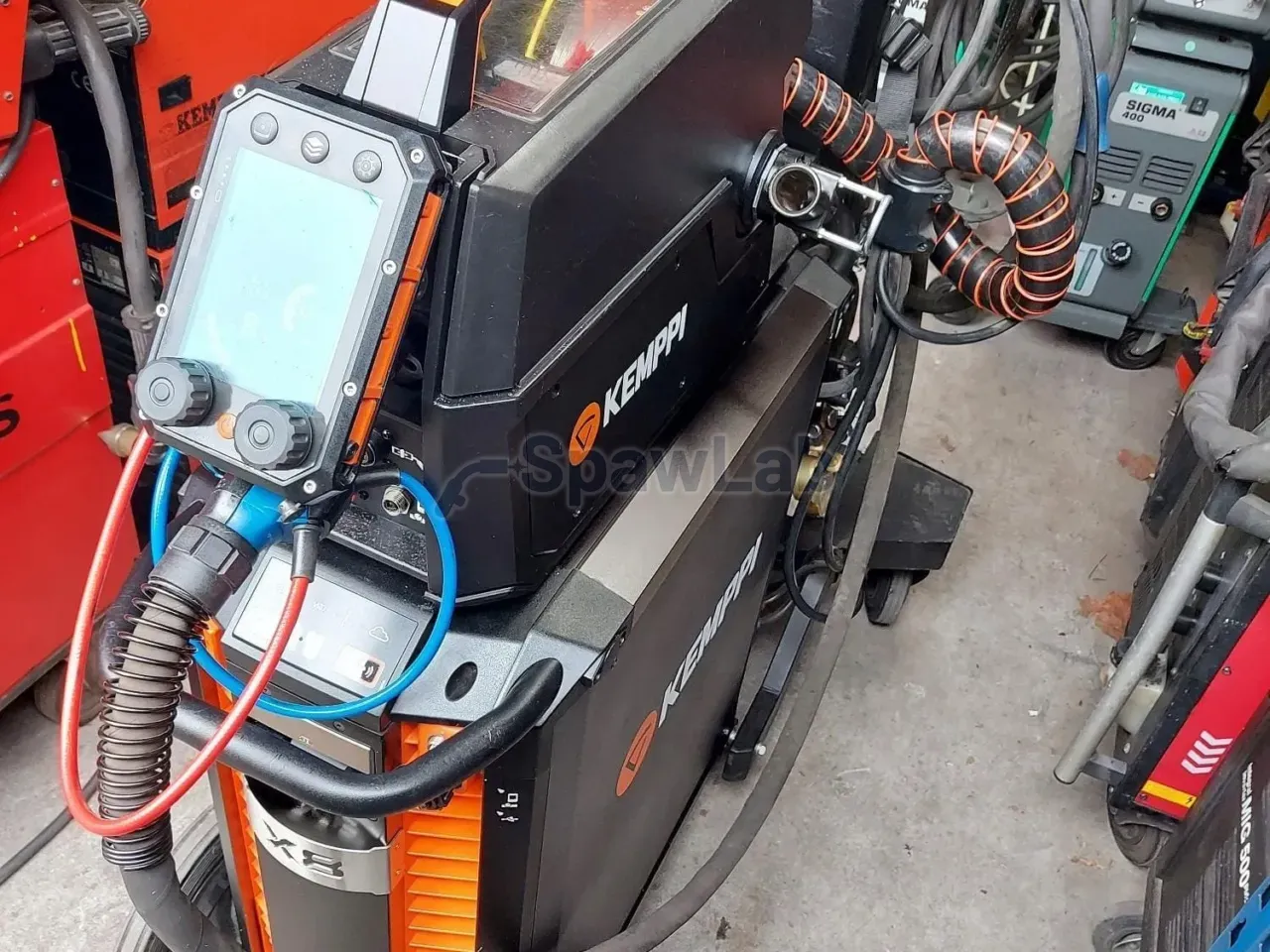 Kemppi X8 600A Doppelpuls, gebrauchtes MIG/MAG-Schweißgerät, Bild 7