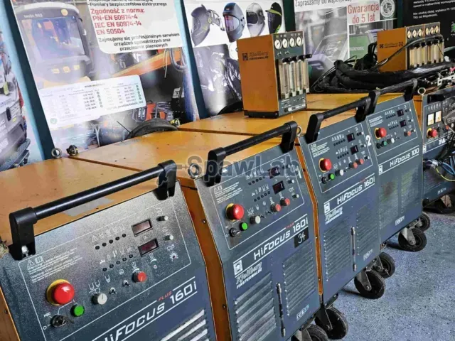 Kjellberg HiFocus Plus 160i, used plasma cutting power source