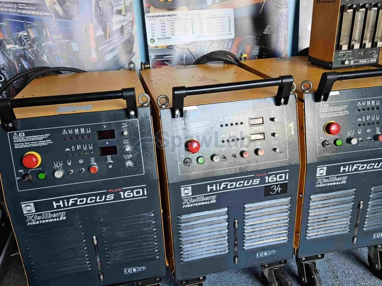 Kjellberg HiFocus Plus 160i, used plasma cutting power source, photo 4
