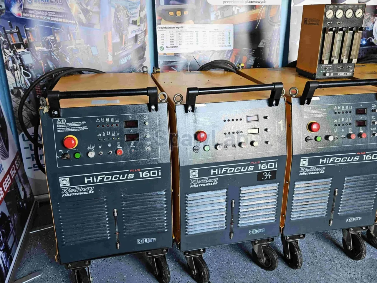 Kjellberg HiFocus Plus 160i, used plasma cutting power source, photo 5