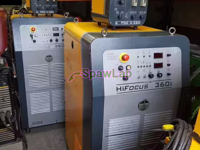 Kjellberg Hifocus 360A, used plasma cutter