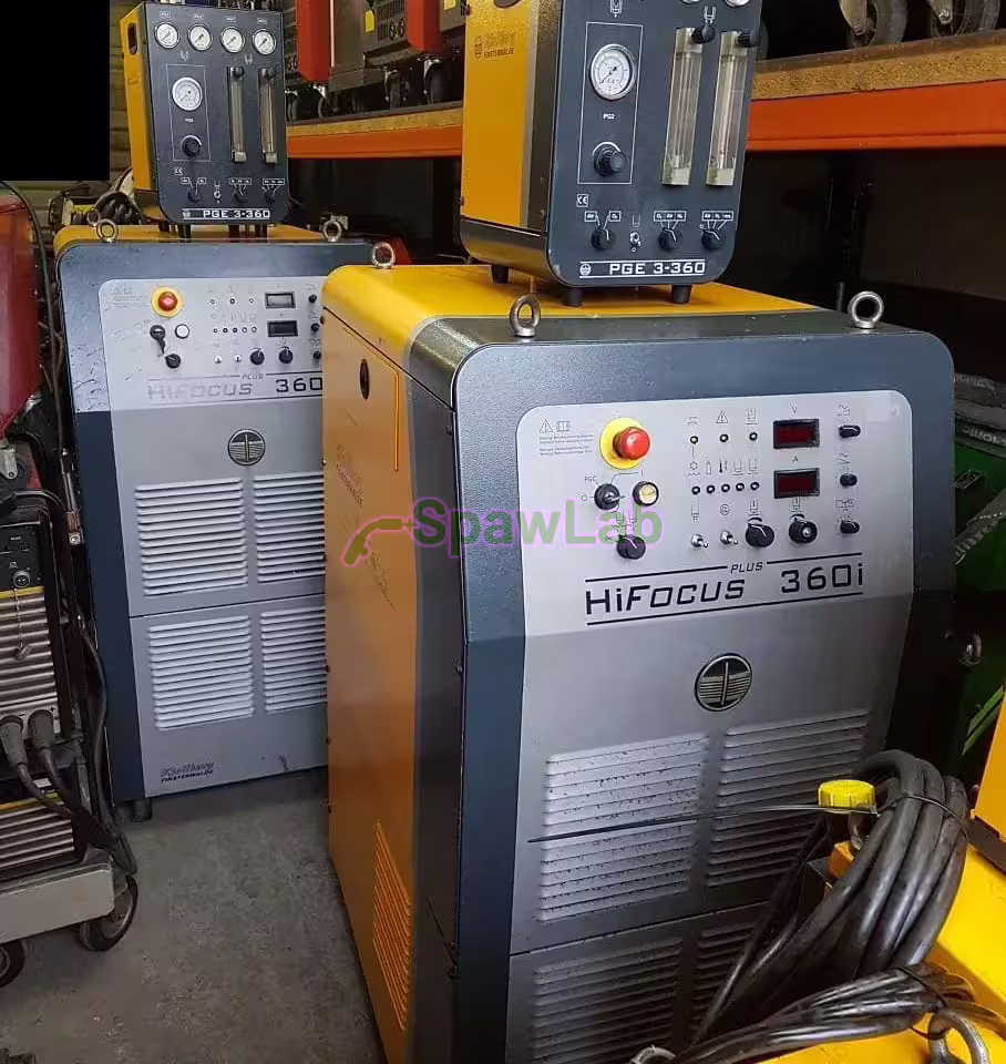 Kjellberg Hifocus 360A, used plasma cutter