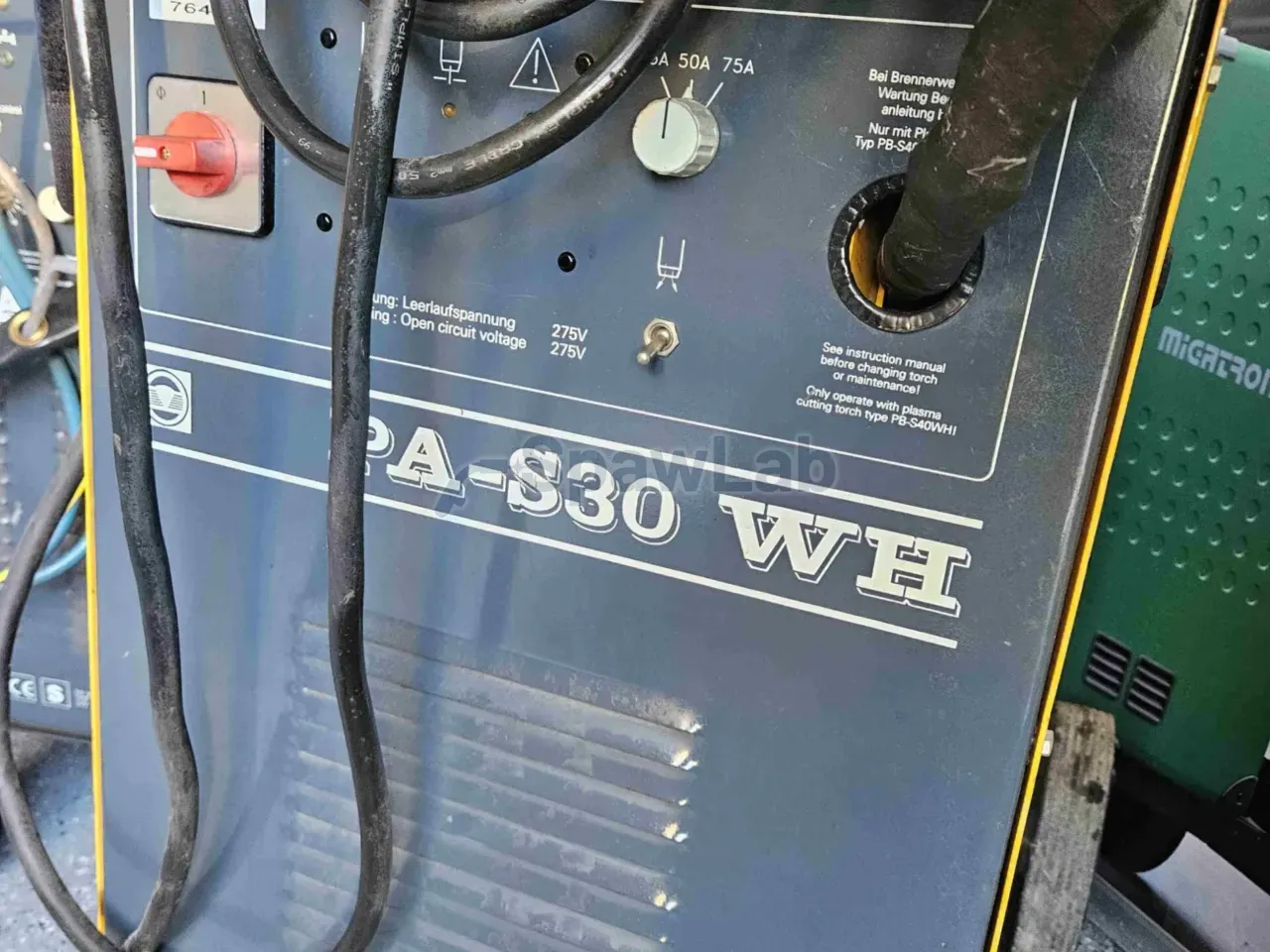 Kjellberg PA-S30 WH, gebrauchter Plasmaschneider, Bild 6