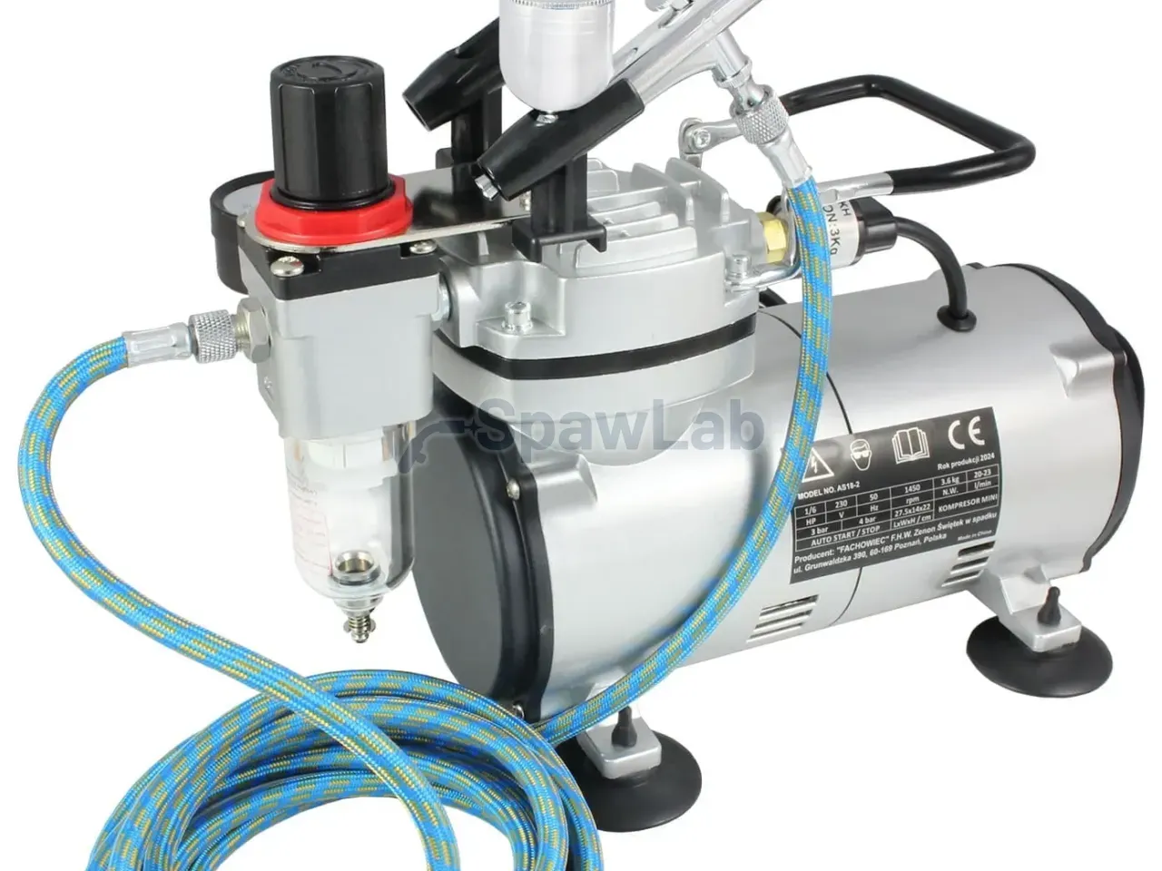 Compressor MINI kit + airbrush-BD130 0.3 mm + hose 3 mb