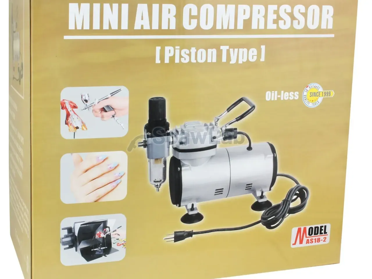 Compressor MINI kit + airbrush-BD130 0.3 mm + hose 3 mb, photo 7