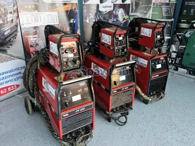 Lincoln Electric CV 420 Synergia, used MIG/MAG welder