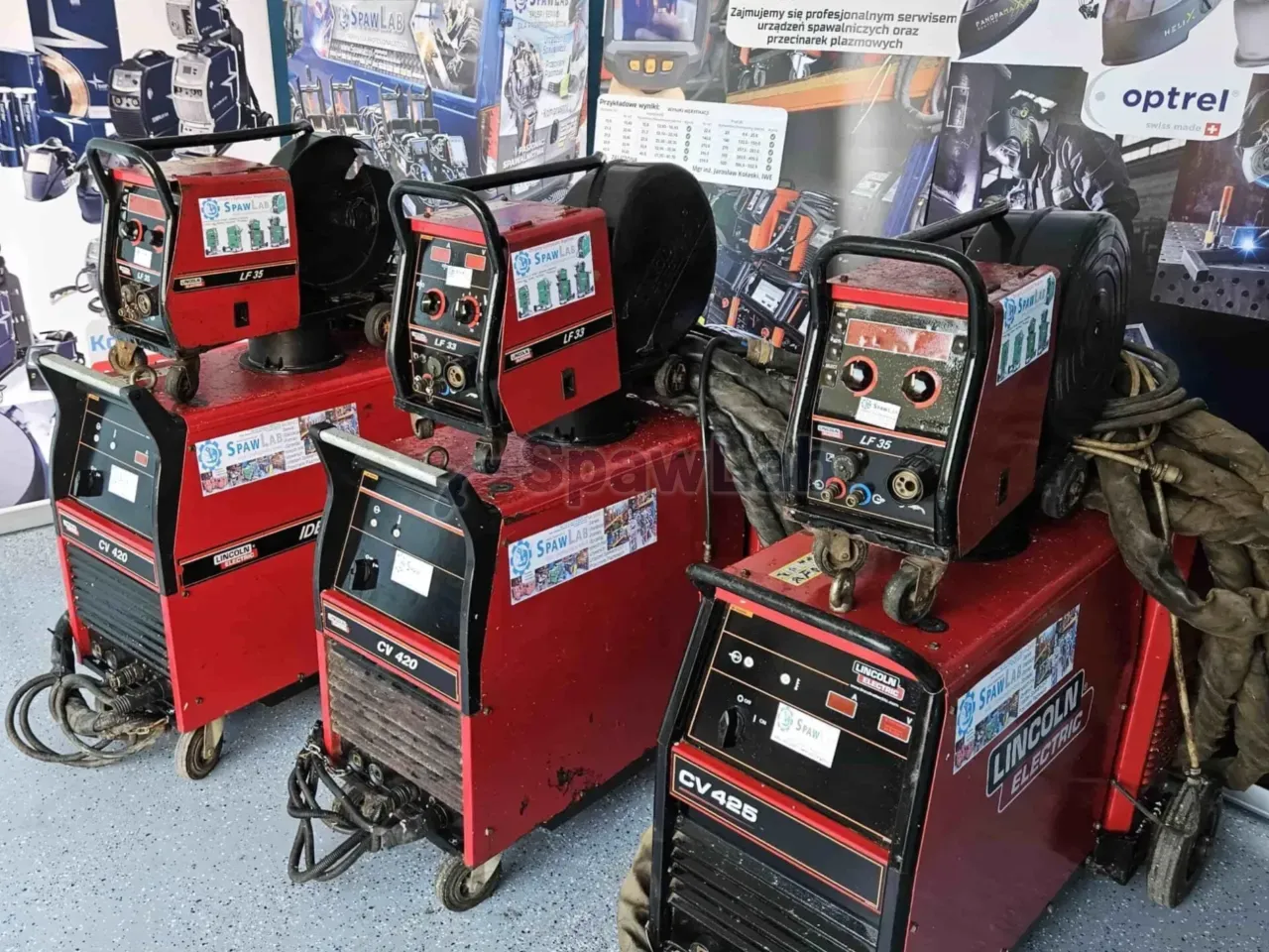 Lincoln Electric CV 420, used MIG/MAG welder Synergia, photo 11