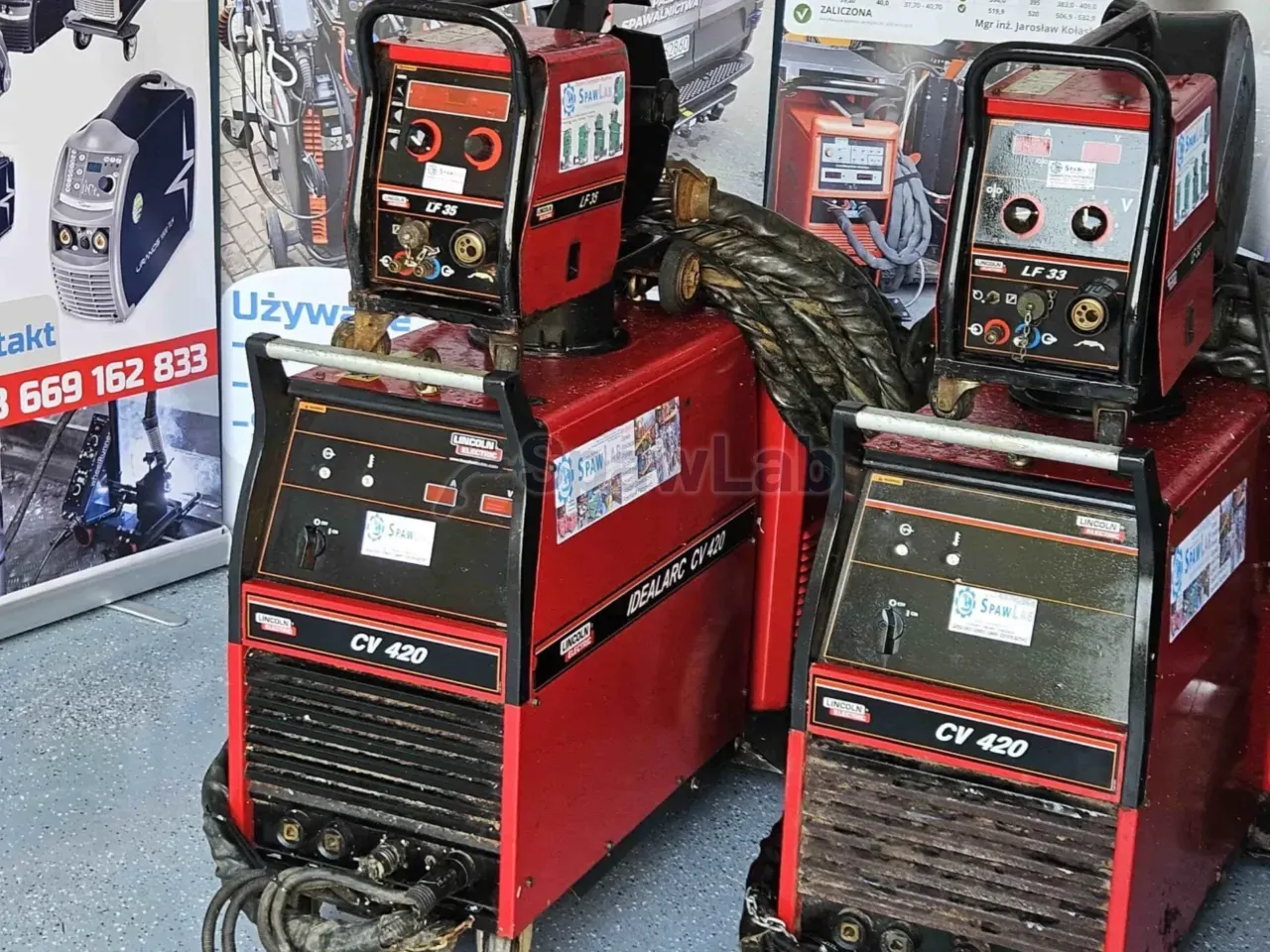 Lincoln Electric CV 420, used MIG/MAG welder Synergia, photo 12