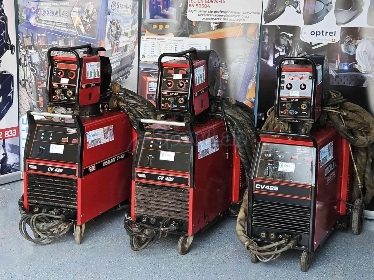 Lincoln Electric CV 420, used MIG/MAG welder Synergia, photo 12
