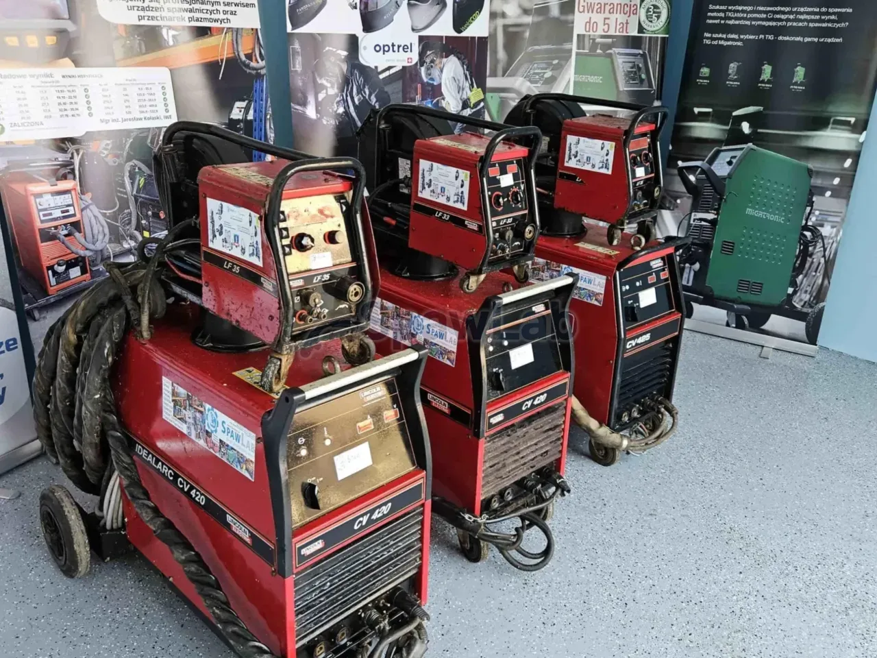 Lincoln Electric CV 420, used MIG/MAG welder Synergia, photo 4