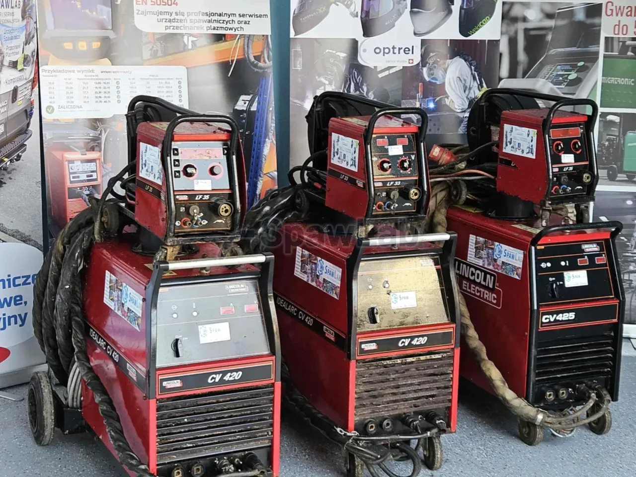 Lincoln Electric CV 420, used MIG/MAG welder Synergia, photo 4